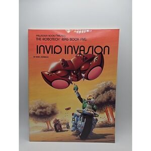Palladium Books: The Robotech RPG Book Five Invid Invasion Kevin Siembieda 1990